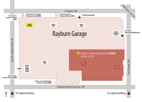 Rayburn Garage Interior Rehabilitation | Architect of the Capitol