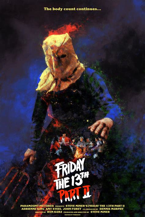 A Poster I designed for Friday the 13th Part 2 : r/fridaythe13th