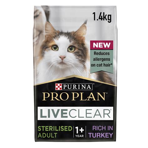 Pro Plan Live Clear from Purina - Allergen reducing food - CatsKidsChaos