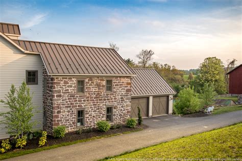 Building Showcase: Farmstead with Medium Bronze Metal Roof - AB Martin