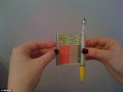 The VERY inventive ways students cheat in exams | Daily Mail Online