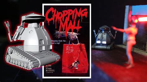 Blender Modeling, Killbot From Chopping Mall 1986 + 3dprinting and ...