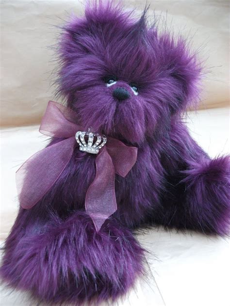 120 best Purple teddy bears images on Pinterest | Purple teddy bear, Lavender and Teddybear