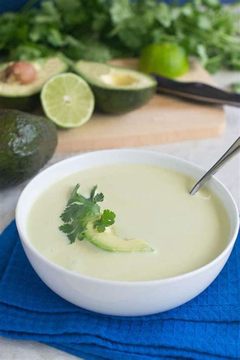 Avocado Soup - TheCookful