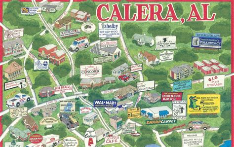 Garrison's Map Revisions: Calera, AL