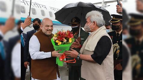 Amit Shah reviews security situation, counter-terrorism measures in Kashmir