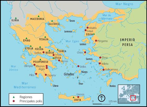 Mapa De Grecia Geografia Moderna - Bank2home.com