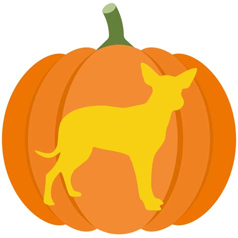 Dog Pumpkin Stencil | Free Printable Papercraft Templates