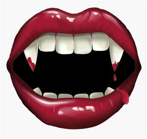 Vampire Mouth Png - Drawings Of Vampire Teeth, Transparent Png is free transparent png image. To ...