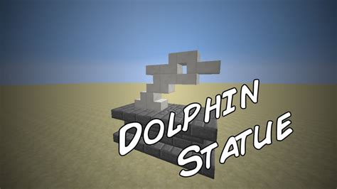 Simplistic Dolphin Statue - YouTube