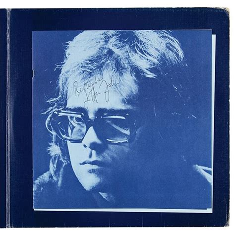 Elton John Signed Album