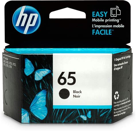 HP 65 Black Original Ink Cartridge (N9K02AN) - Walmart.com - Walmart.com