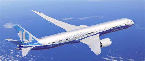 The Boeing 787-10 seen in Dreamliner livery. Composite image from Boeing. : AirlineReporter