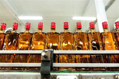 Premium Photo | Alcohol production alcohol production line