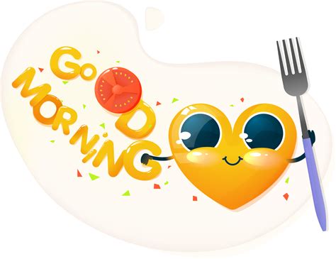 good morning sticker 12629842 PNG