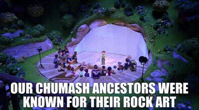 YARN | Our Chumash ancestors were known for their rock art | Spirit ...