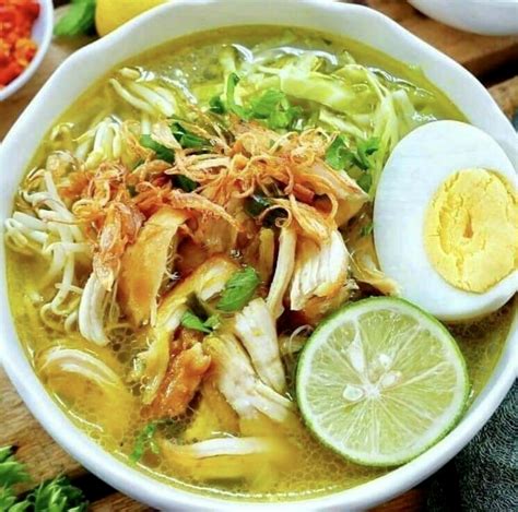 Soto Ayam (Chicken Noodle Soup) - Indonesian Community of New England, Inc.