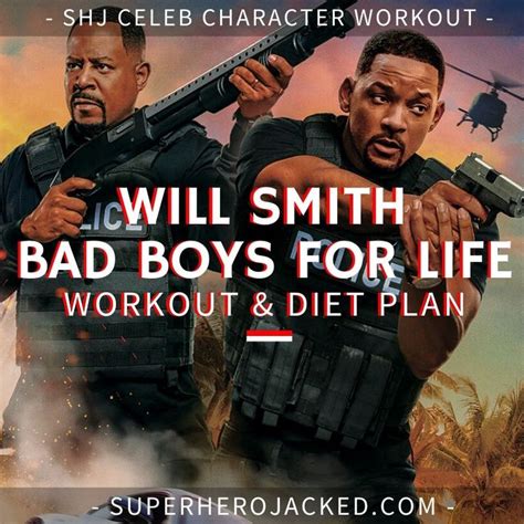 Will Smith Workout Routine and Diet Plan : Train Like A Legend | Workout routine, Workout diet ...