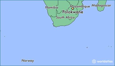 Polokwane Town Map