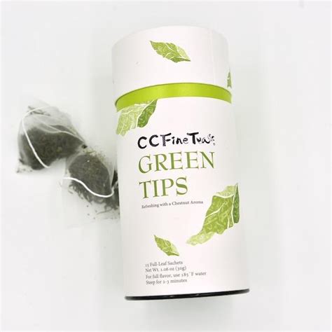 CC Fine Tea | Green Tips - Tea Sachet - CC Fine Tea