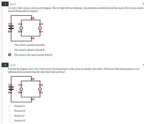 Solved A 2-cell, 2-bulb circuit is shown in the diagram. The | Chegg.com