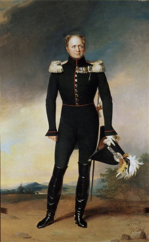 Portrait of Emperor Alexander I, 1825 posters & prints by George Dawe