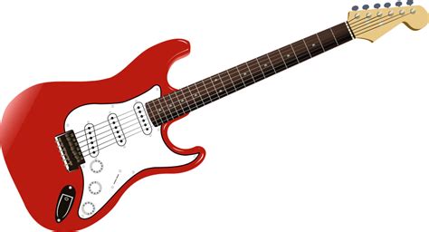 Red Guitar Clip Art Image - ClipSafari