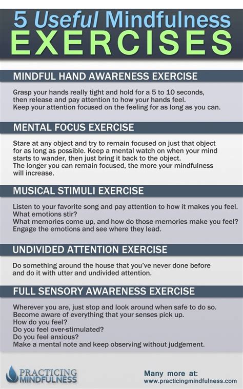 Mindful Awareness — A few good mindfulness exercises for all y’all :)... | Mindfulness ...