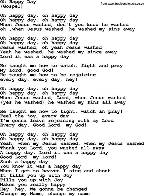 Oh Happy Day, by The Byrds - lyrics with pdf