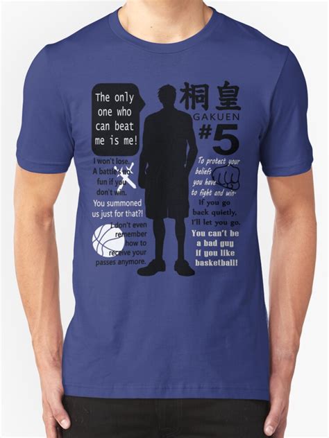 "Aomine Daiki Quotes" T-Shirts & Hoodies by esperjester | Redbubble