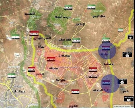 Map of what happened in #Aleppo #Syria | YALLA SOURIYA