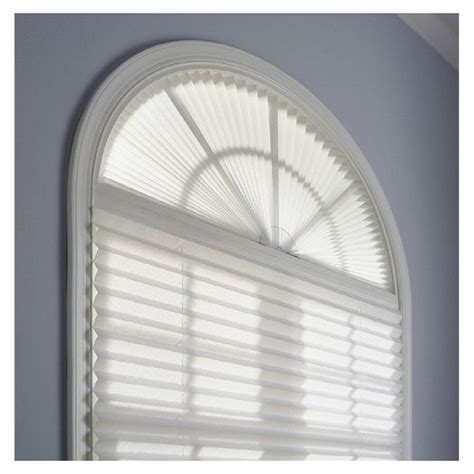 Simple Yet Elegant Window Treatments with Arch Window Blinds | Arched window coverings, Arched ...