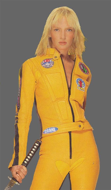 Uma Thurman as Beatrix Kiddo, in the "Kill Bill" movies | Kill bill, Uma thurman, Hot couple ...