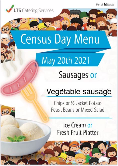 Census Day Menu 6th October | Ashby C of E Primary School