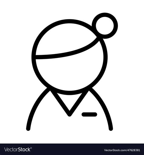 Receptionist icon Royalty Free Vector Image - VectorStock