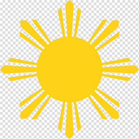 Philippine Flag Sun Symbol