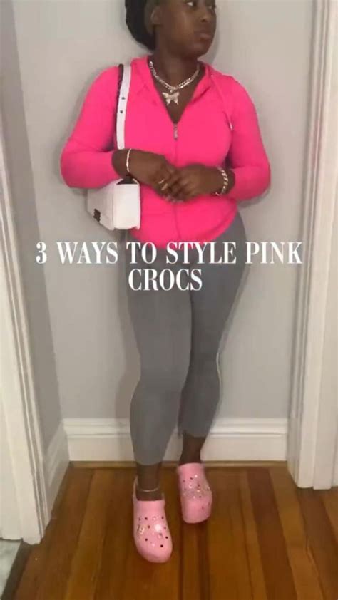 Pink outfit ideas pink crocs in 2023 | Casual outfits, Airport outfit ...