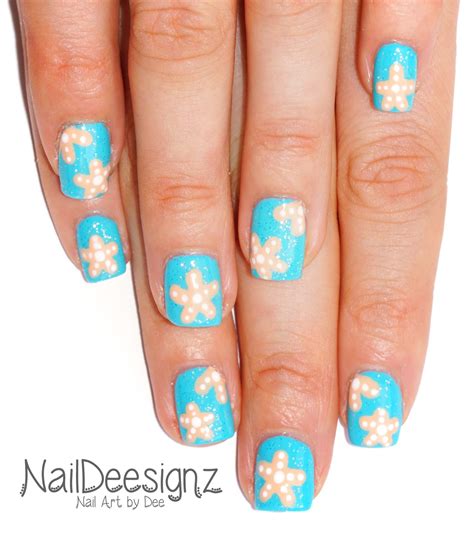 NailDeesignz: Starfish Nail Art