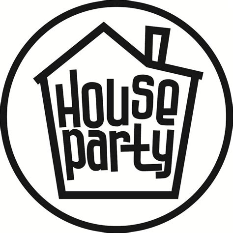 House Party | Party logo, House party, House party app logo