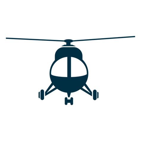 helicopter front view vector - Clip Art Library