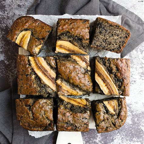 Banana Bread with Black Sesame Seeds by cherryonmysundae | Quick & Easy Recipe | The Feedfeed