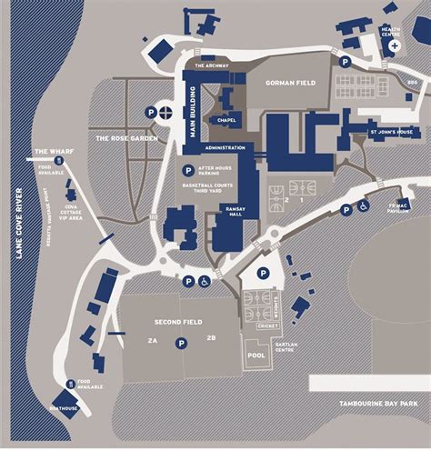 Riverview School Campus Map