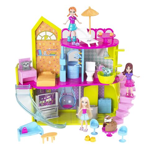 Polly Pocket Pollyworld House Playset: Amazon.ca: Toys & Games | Polly ...