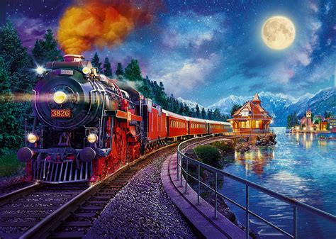 Train Puzzle 5000p :: Behance