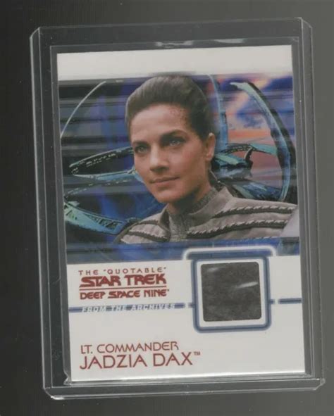 STAR TREK DEEP Space Nine 9 Quotable C12 Jadzia Dax costume card $18.95 - PicClick