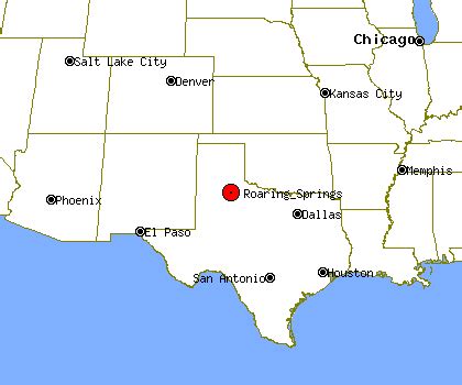 Roaring Springs Profile | Roaring Springs TX | Population, Crime, Map