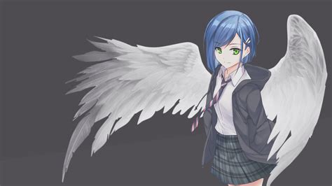 Wallpaper : anime girls, wings 1920x1080 - XXHellBig125XX - 1452161 - HD Wallpapers - WallHere