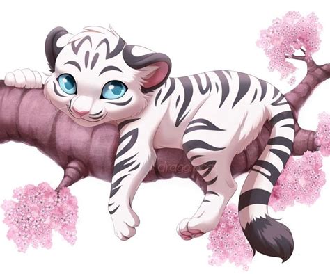 Chibi White Tiger