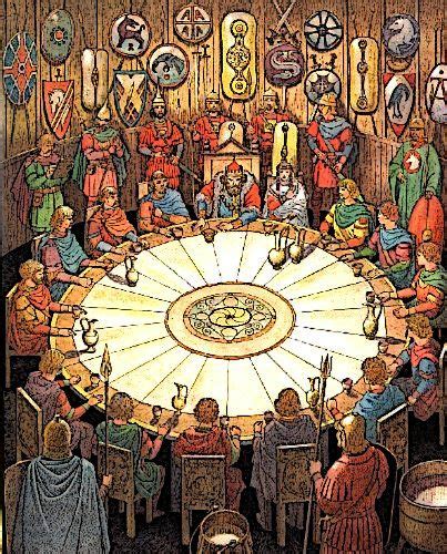 King-Arthur-Knights-Round-Table Picture | King arthur's knights, Arthurian legend, King arthur