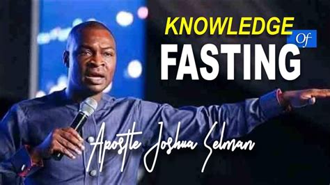 [Sermon] Apostle Joshua Selman - Knowledge Of Fasting - TodayGospel